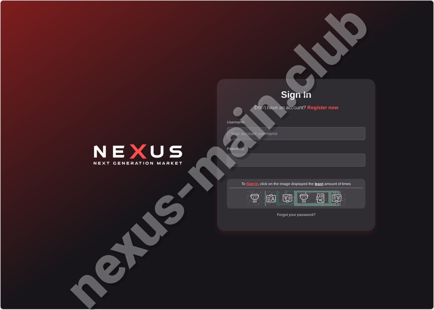 Nexus Market Login - Official Nexus market link access 2026